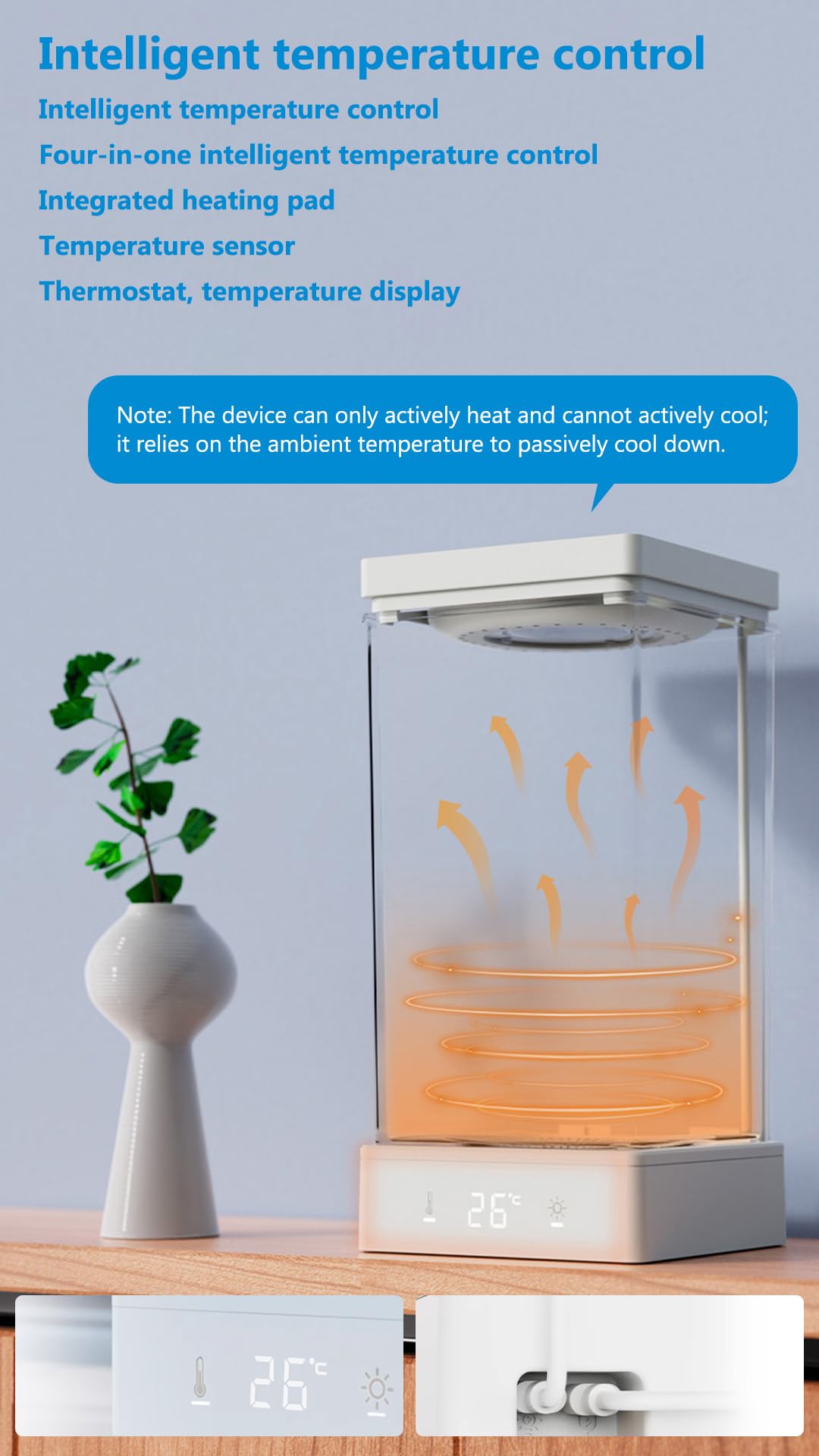 Amazon | TIHONORI ベタ水槽 - 底部排水機能付き1.4L