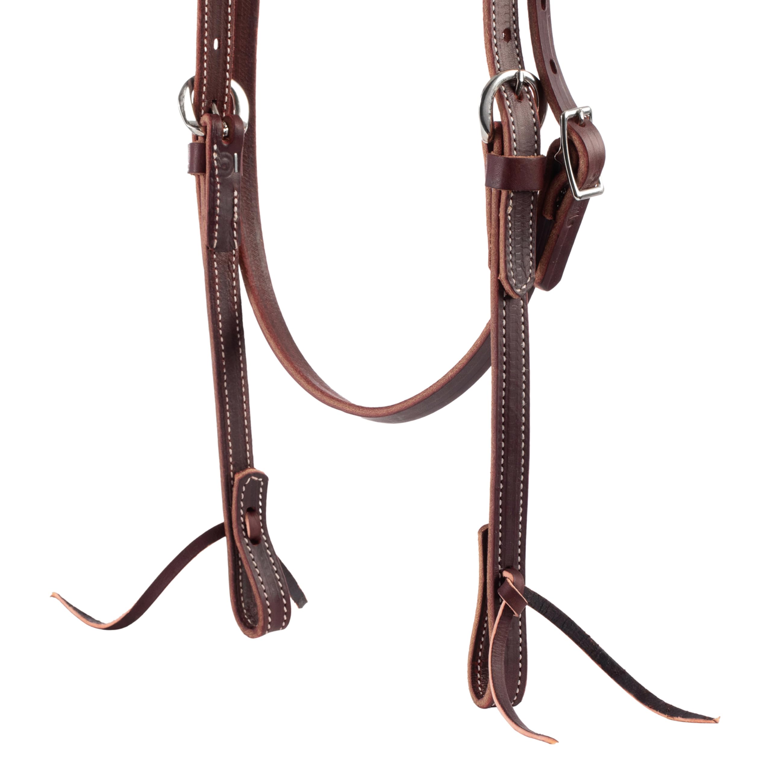 Weaver Leather Cinghia di Cuoio, testiera con frontalino in Pelle