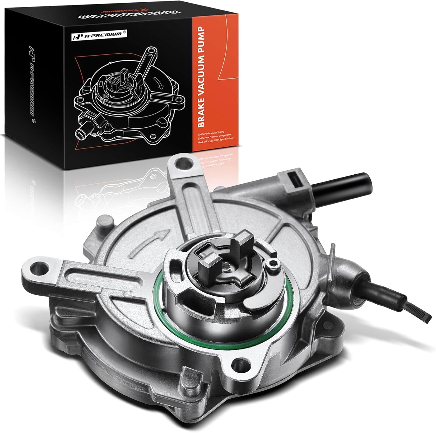 A-Premium Brake Vacuum Pump Compatible with Mercedes-Benz C230/C280 2006-2007, C300 2008-2011, C350/E350/ML350/R350 2006-2011, SLK280 2006-2008, SLK300 2009-2011, 2.5L 3.0L 3.5L