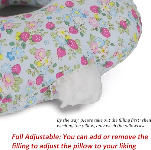 Vista 13 de Almohada perforadora de oreja para dormir de lado, almohada con un orificio para la oreja para CNH y dolor de oído, inflamación de oído, úlceras por