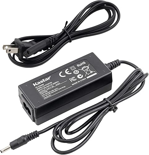 Kastar Cargador adaptador de CA de repuesto para Canon CA570 CA-570 Cargador CA-570S Canon FS200 S20 FS21 FS2 DC100 DC210 DC22 DC220 DC230 DVD