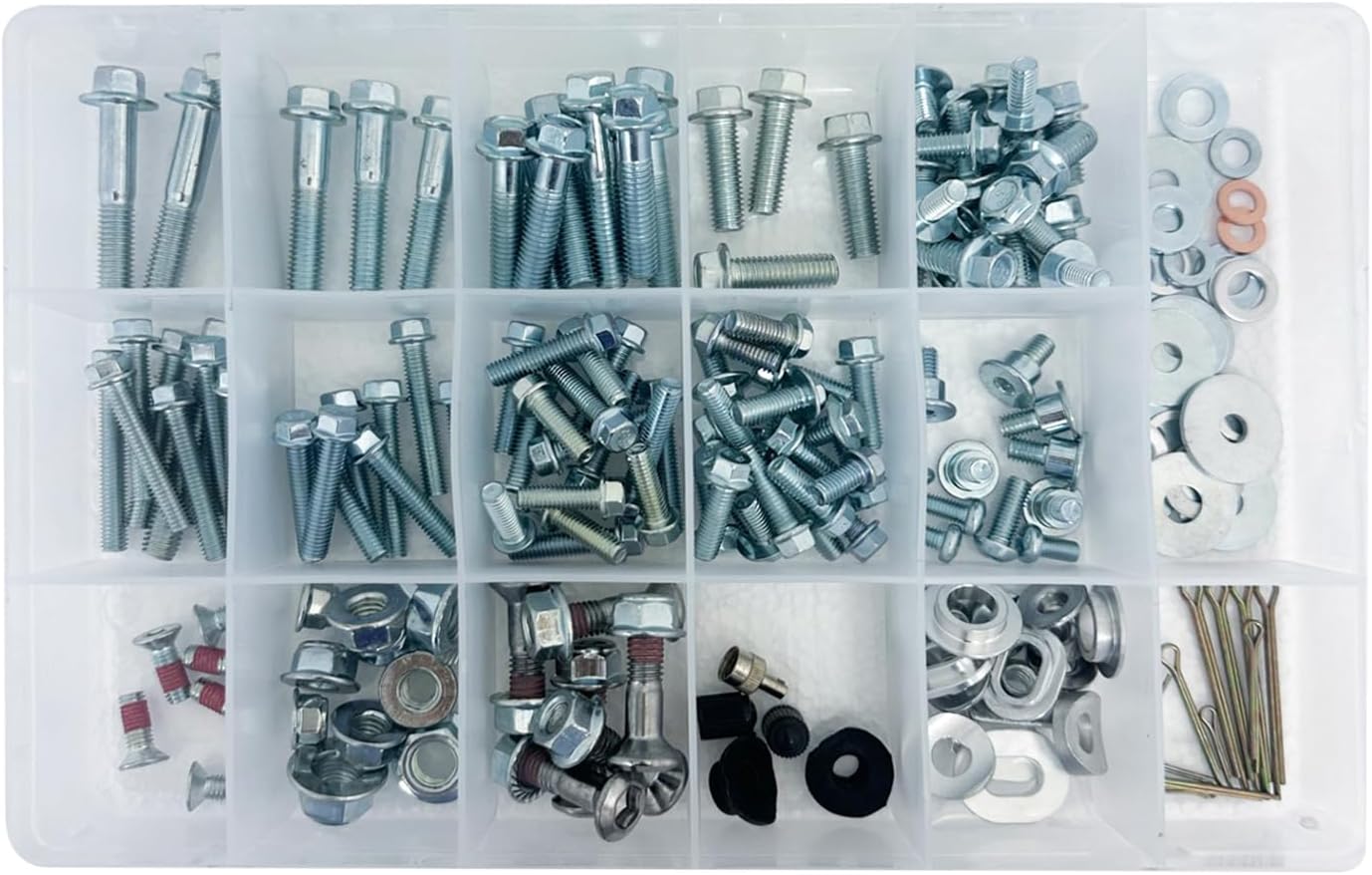 Pit Posse PP2709YA Pro Bolt Bolts Metric Assortment Motorcycle Kit 210 pc. Compatible with Yamaha WR250F WR450F YZ125 YZ250 YZ250F YZ250FX YZ450F WR YZ 2003-Current
