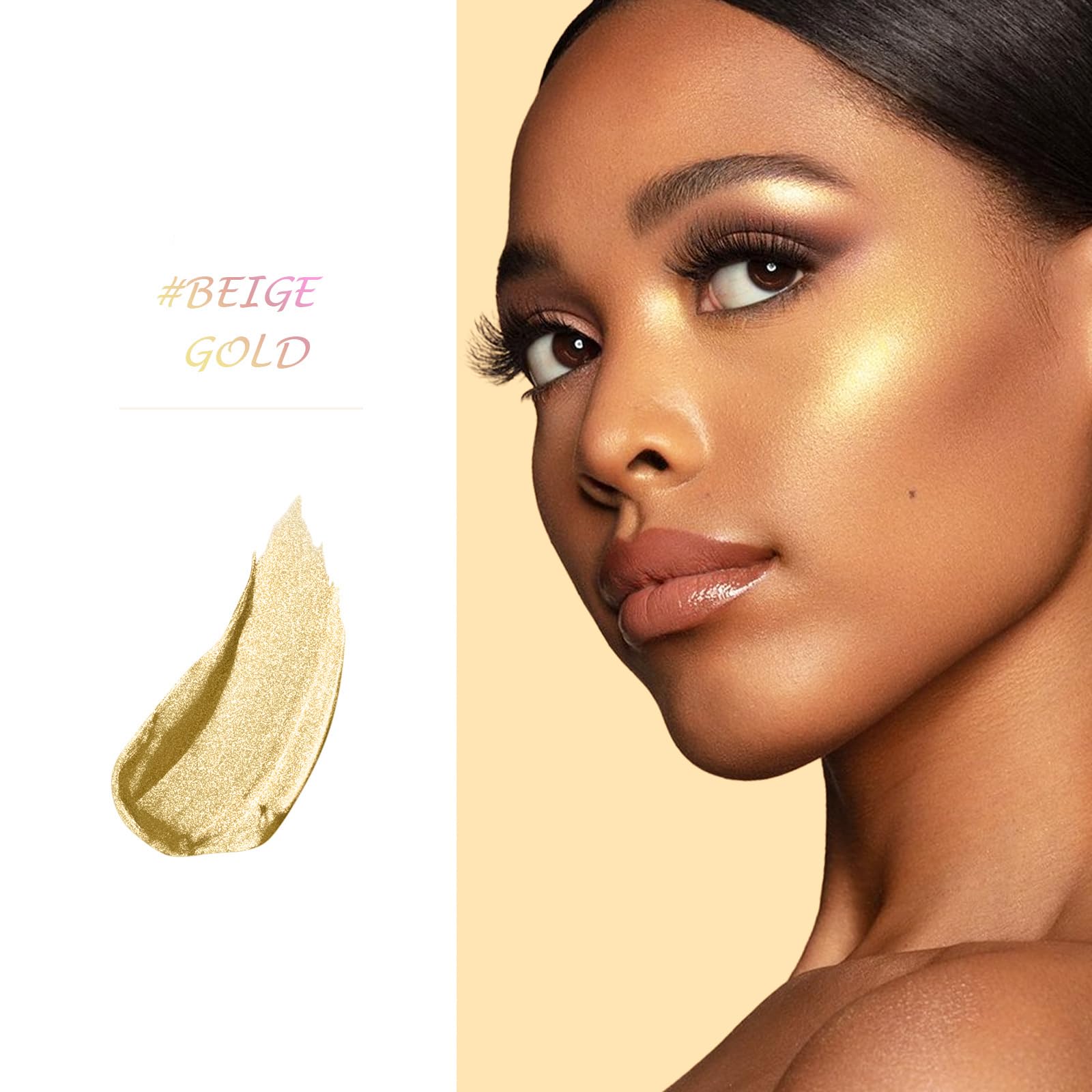 Amazon.com: Highlighter Makeup Palette Shimmer Contour Palette