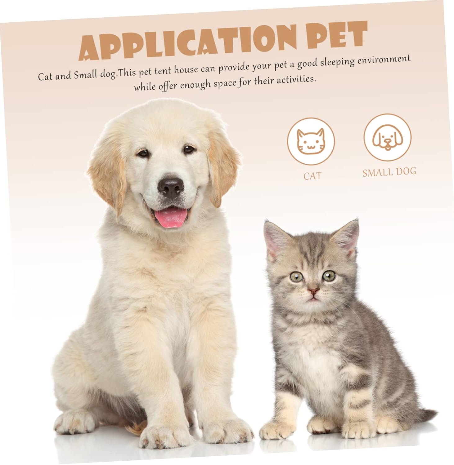 Waterproof Oxford Cloth PET Teepee Tent Washable Indoor Dog Tent House for Medium and Small Dogs and Cats Detachable Design Easy Clean Features