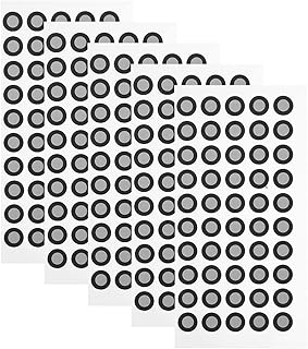 Mobestech 20 Sheets Scanner Marking Point reflective film marker point D scanner marker point reflective stickers 3d scanner for 3d printing 3D scan reflection points Reflective Marker Point
