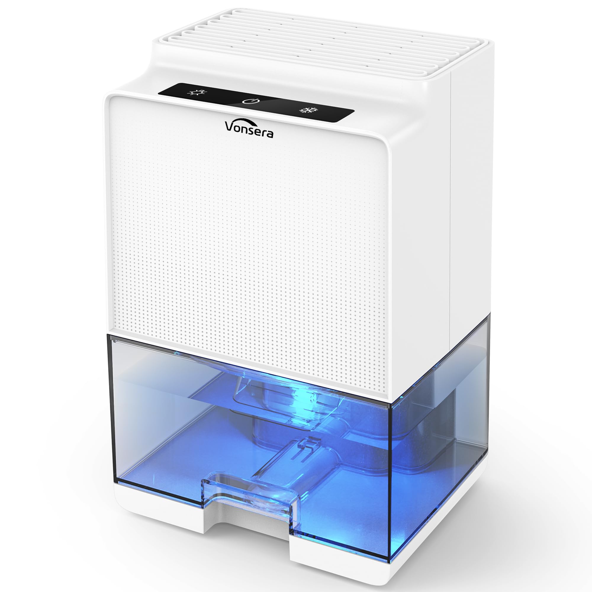 Vonsera Dehumidifier, 1000ml Small Dehumidifiers for Room for Home, Quiet with Auto Shut Off, Dehumidifiers for Bedroom (280 sq. ft), Bathroom, RV, Closet, White