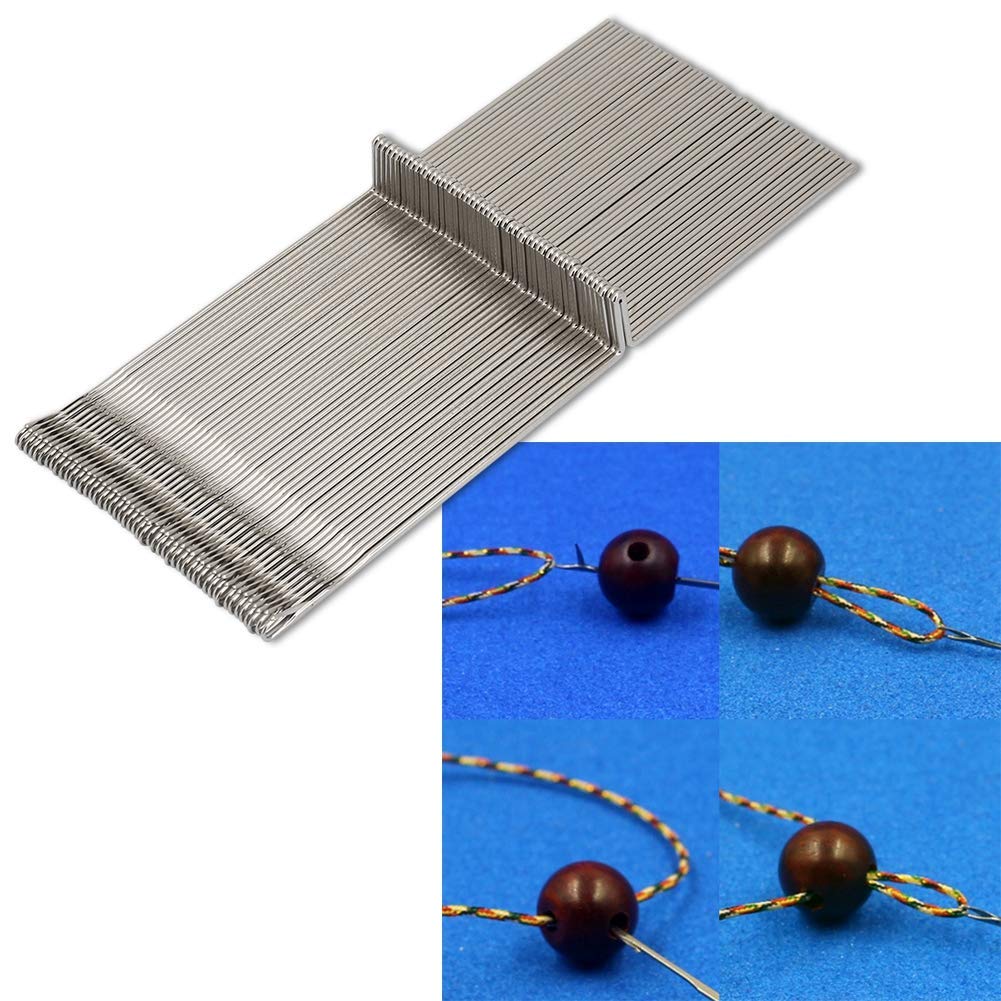 SK155 Ago per Macchina per Maglieria, 50 Pezzi di Aghi in Acciaio Set per Cucito in Tessuto Durevole Strumenti Artigianali Fai da Te per Macchina per Maglieria 17,5 cm