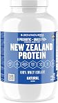Schinoussa Super Foods Nouvelle-Zélande Whey Protein Isolate 25g Protéines 0g de sucre 1g de glucides 110 Calories (Vanille française, 910g (Boîte de 1))
