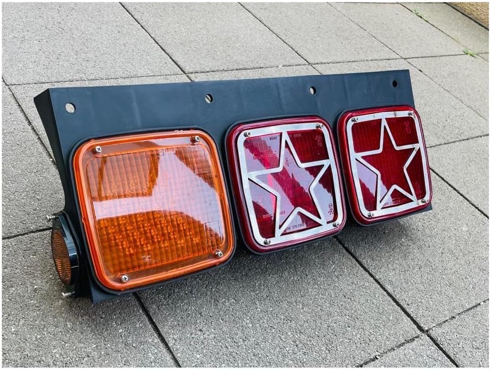 小糸テール用 テールレンズカバー ウロコステンレス 星ハート型 メッキリム 小糸テール用 テールレンズカバー ウロコステンレス 星ハート型