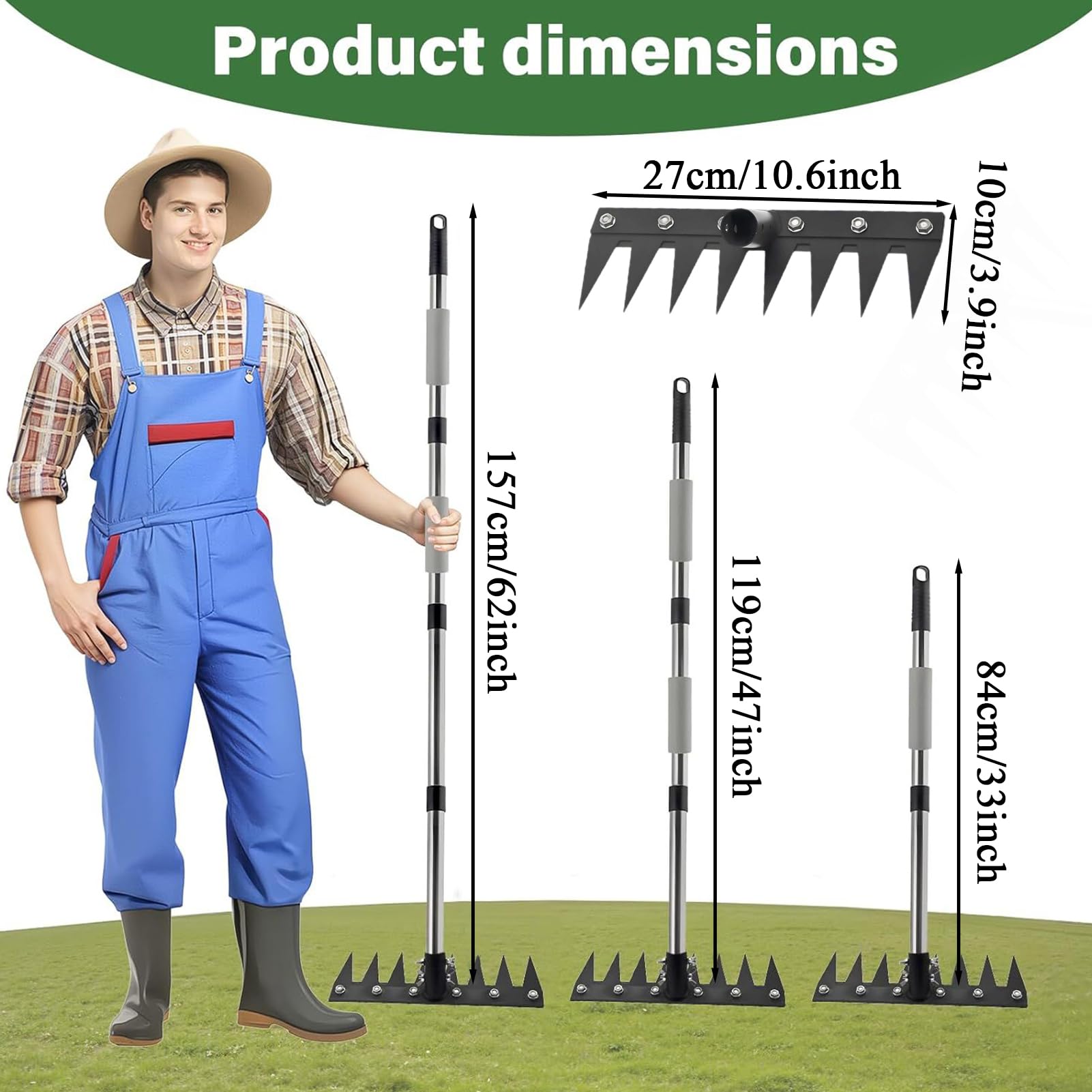 Arrache-Mauvaises Herbes À Long Manche Arrachage Ergonomique À Longueur