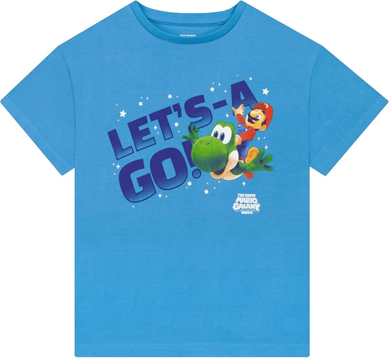 Super Mario T-Shirts pour Garçons, T-Shirts Yoshi pour Garçon, Vêtements Garçons Enfants