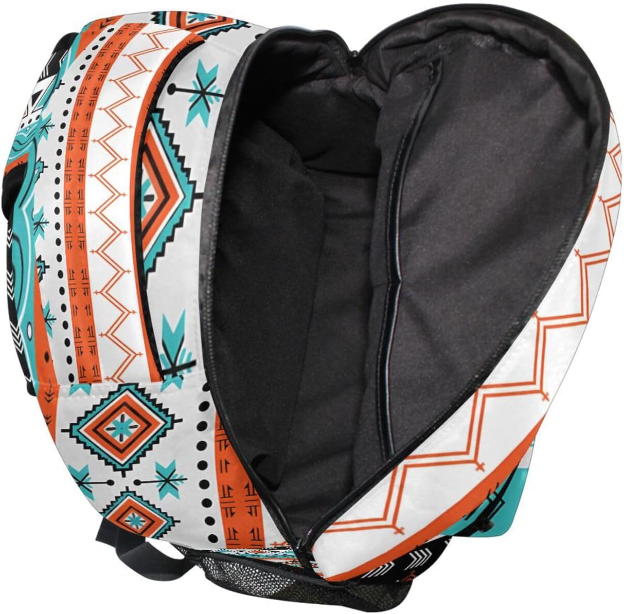 AUUXVA Ethnic Aztec Geometric Backpack Travel School Shoulder Bag for Kids Boys Girls Women Men - Image 6