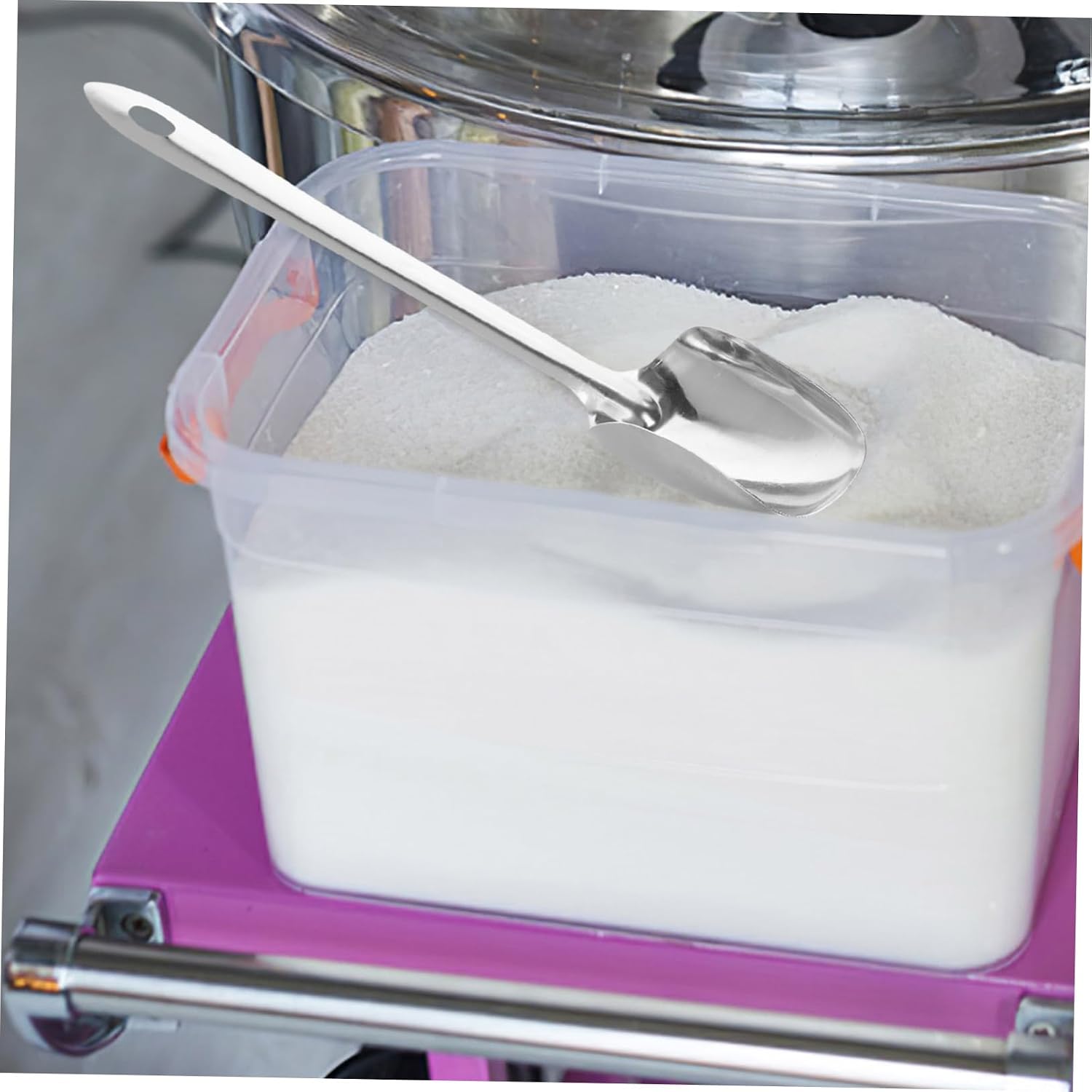 Stainless Steel Marshmallow Spoon for Sugar Multi-Function Sugar Scoop Wear-Resistant Marshmallow Accessory for Home Use Reusable Candy Scooper
