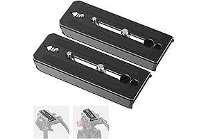 Neewer Quick Release Tripod Plate for GM001/GM002/GM006 Fluid Heads