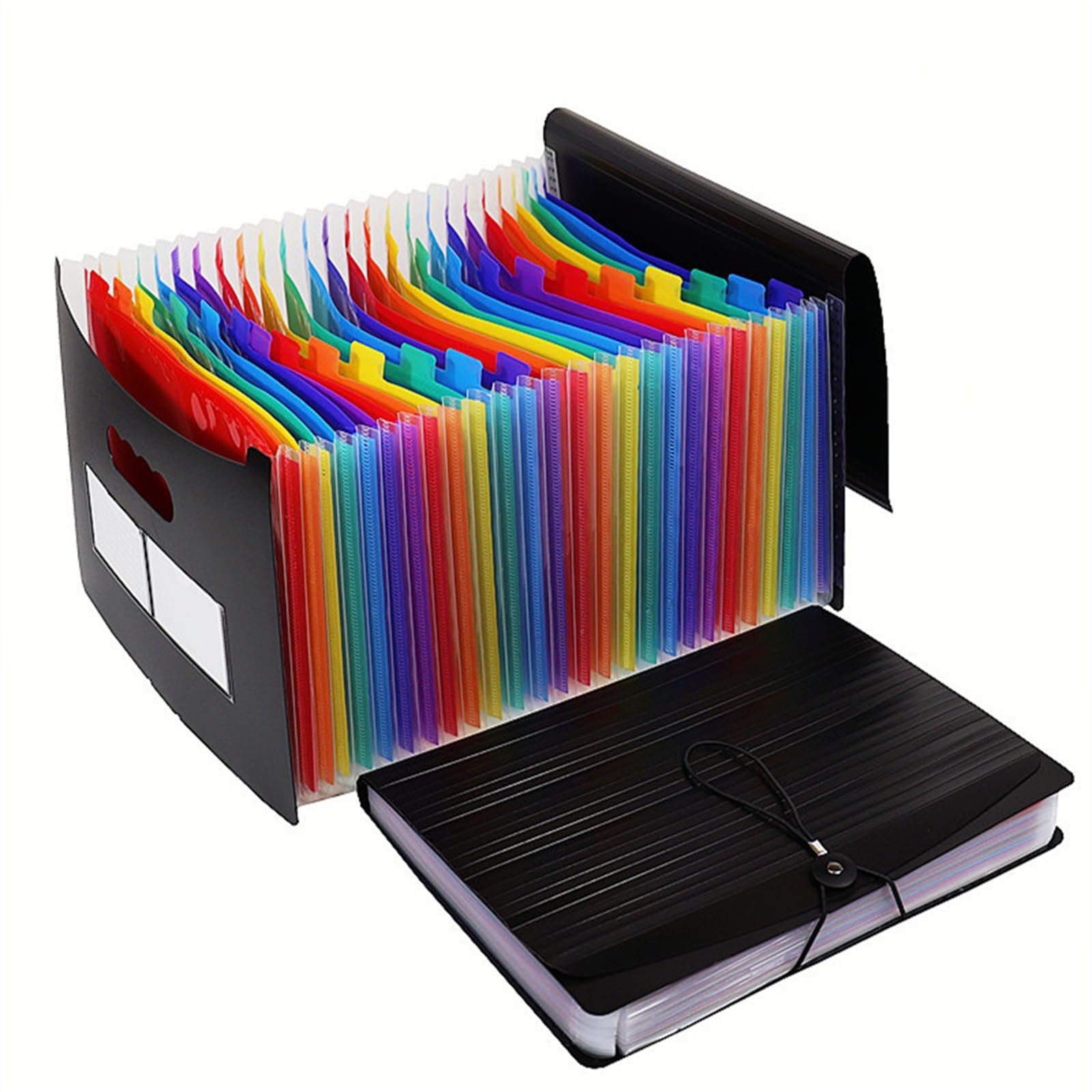 Carpeta Clasificadora Carpeta Expandible 26 Capas Organ Pack A4 Data Pack Plástico Con Bolsillos Maletín