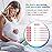 EasyHome Ovulation & Pregnancy Test Strips Kit: 40 Ovulation Strips and 10 Pregnancy Tests- Accurate Fertility Tracker OPK - Powered by Premom APP | 40LH + 10HCG + 50 Urine Cups EXP: 02/28/2026