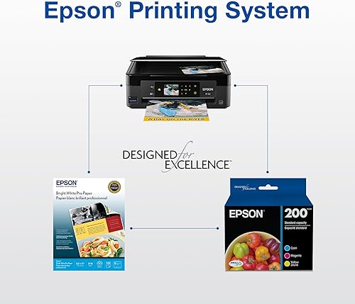 Miniatura 14 de Epson T200 DURABrite Ultra - Cartucho de tinta de capacidad estándar cian (T200220-S) para impresoras seleccionadas de expresión y fuerza laboral