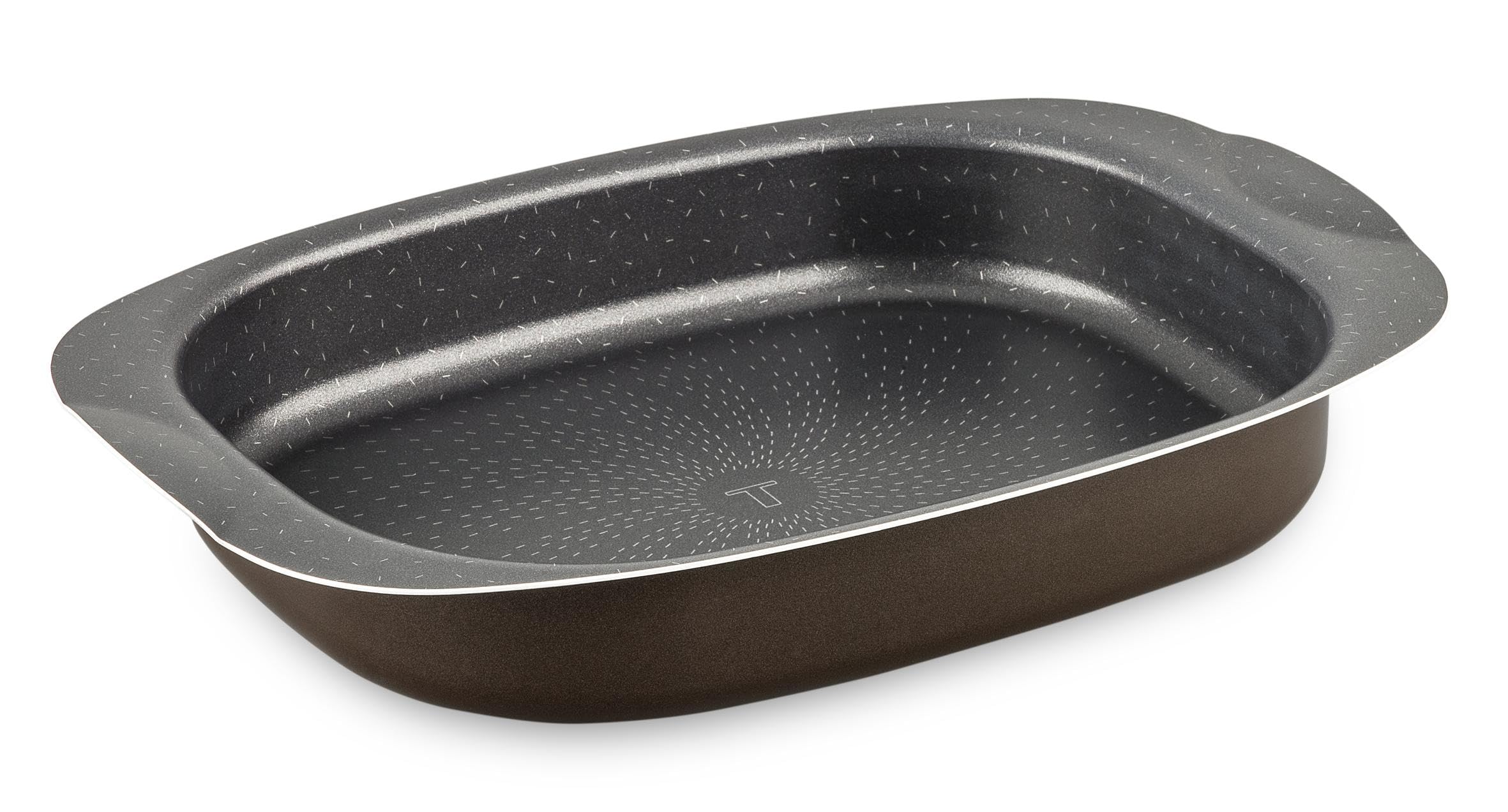 Tefal J1601502 Success Plat à Gratin Aluminium Noir 42,5 x 24 x 5,5 cm