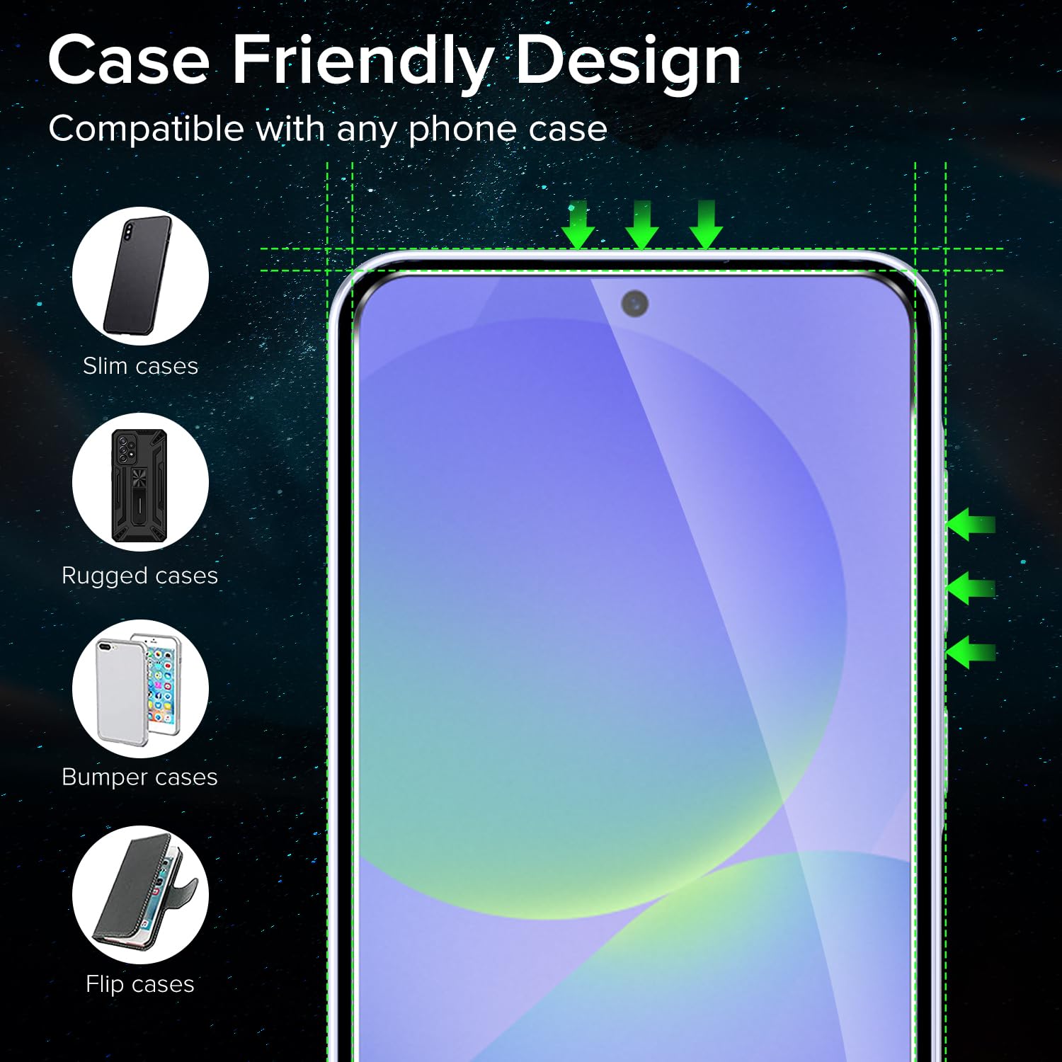 iVoler 2 Pezzi Pellicola Vetro Temperato per Samsung Galaxy A36 5G, con Strumenti di Installazione, Pellicola Prottetiva Anti Graffio, Durezza 9H, HD Trasparente, Senza Bolle