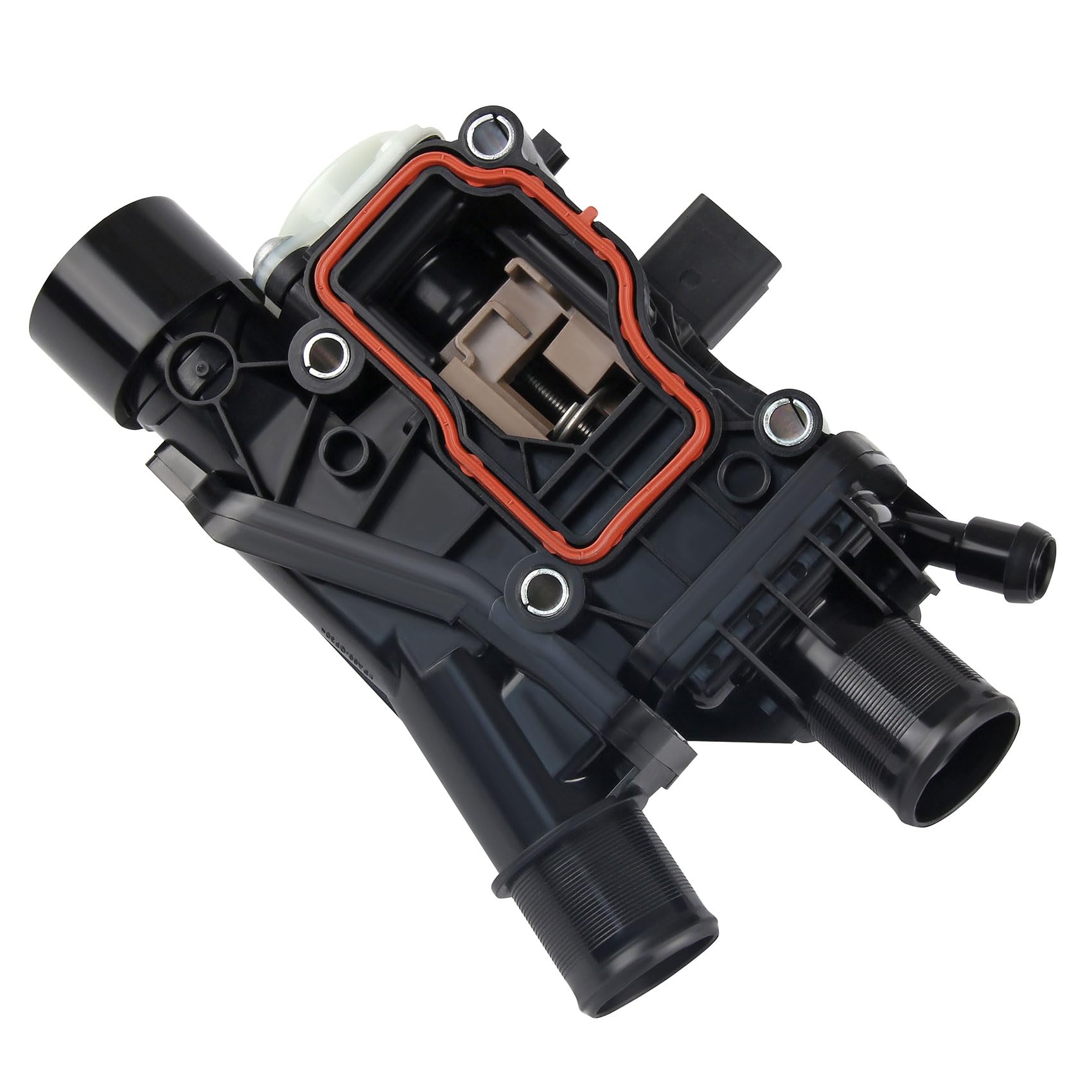 DOCAS Compatible con Citroën C4 II C5 III DS4 Compatible con Ford C-MAX II Focus III Compatible con Opel VIVARO Compatible con Peugeot 308 508 3008 5008 2.0 BlueHDi Termostato de motor 9804160380 | C4 II C5 III DS4 JUMPER 2.0 BlueHDi Ford C-MAX II Focus I