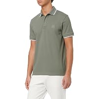 Boss Polo da Uomo, Open Grey 076