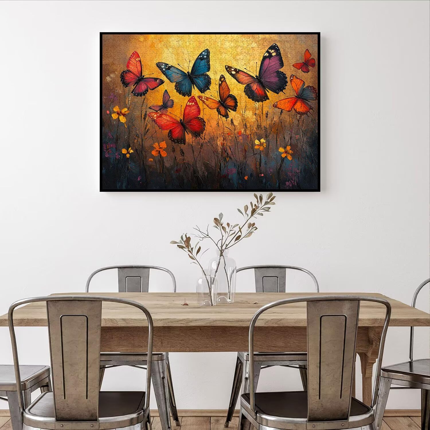 Puzzle 4000 Pezzi farfalla Puzzle Classici per Gioco Familiare, n-266 | Impossibile Puzzles, Intrattenimento Creativo, Rilassamento e Intelligence, Regalo per Amore e Amico, Home Decor, astratto