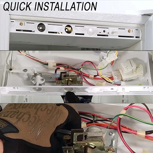 Miniatura 8 de Lifetime 2198202 - Termostato de control de frío para refrigerador de Seentech fácil de instalar, ajuste exacto para Whirlpool, refrigerador Kenmore