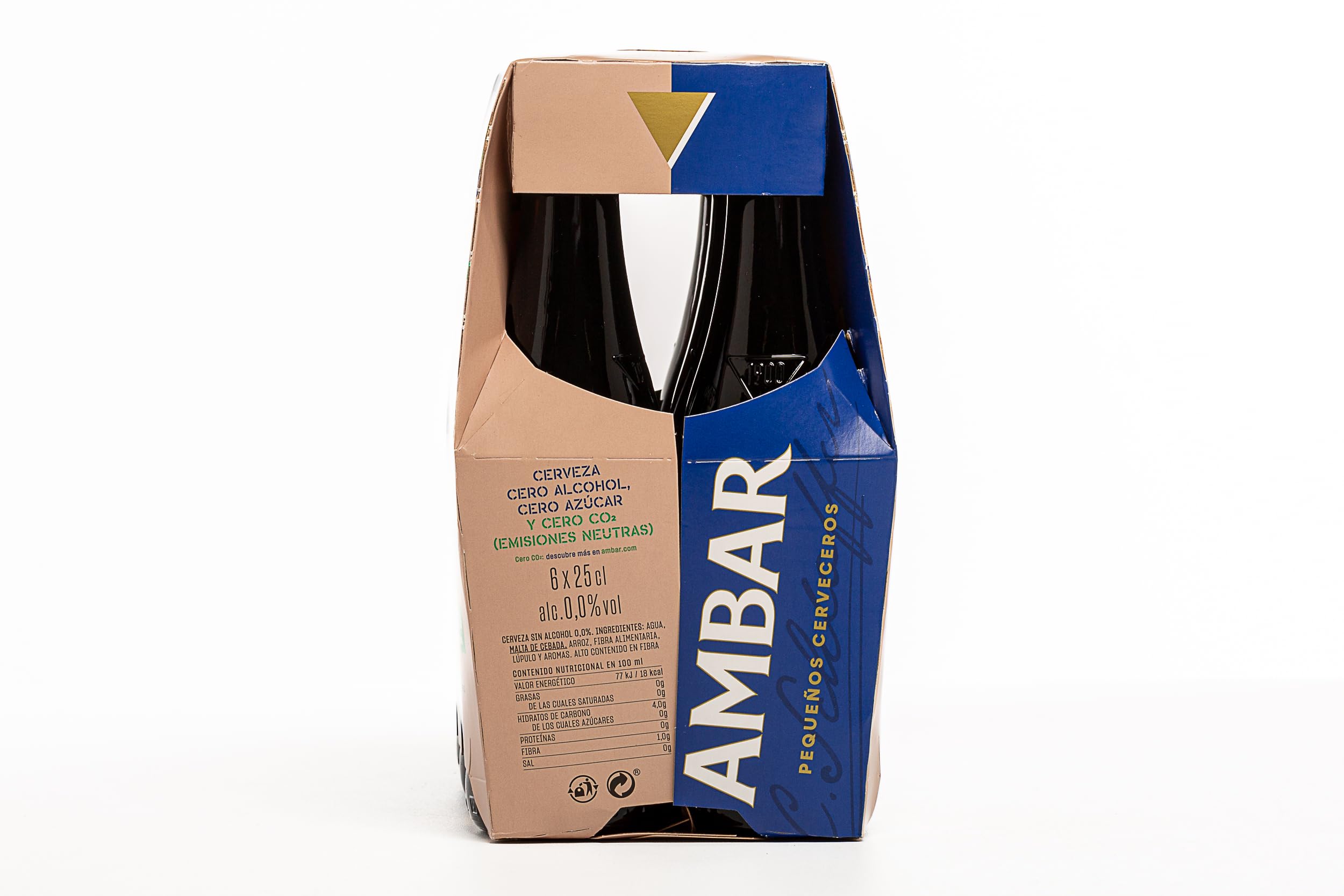 Ambar Triple Zero Tostada 6x25cl 0.0% Alcohol