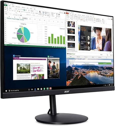 Miniatura 5 de Acer CB242Y bir Monitor de oficina en casa IPS Zero Frame de 23.8 pulgadas Full HD (1920 x 1080) con sincronización libre AMD Radeon - 1 ms VRB,