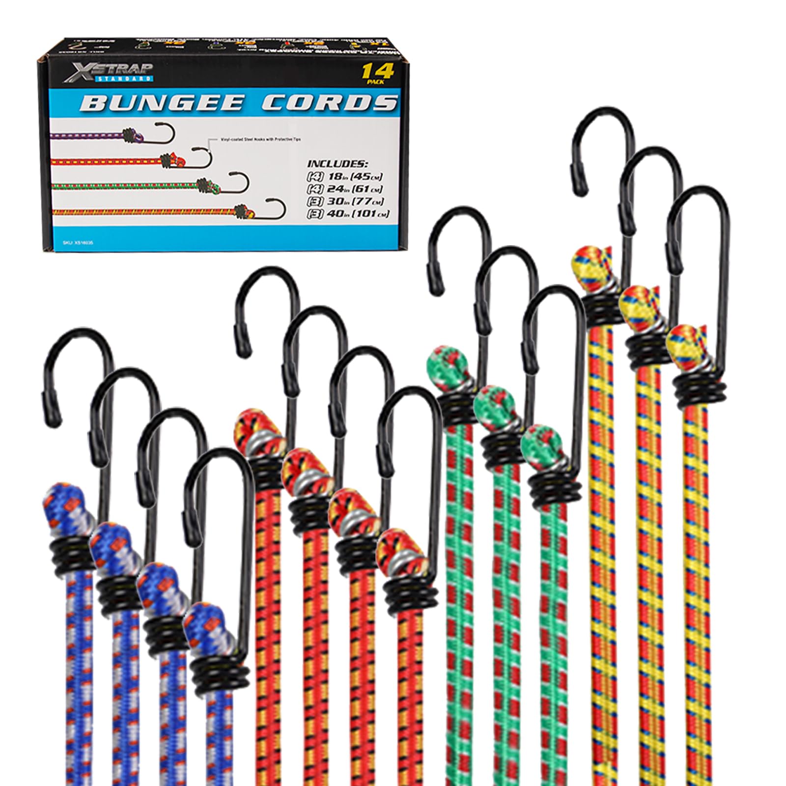 XSTRAP - Kit elastico standard da 14 pezzi