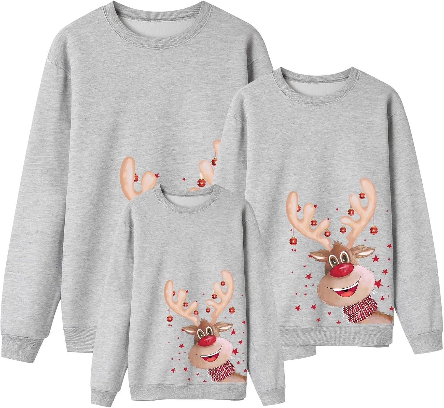 Jerseys Motivos Navideños Sudaderas Navideñas Familiares A Juego