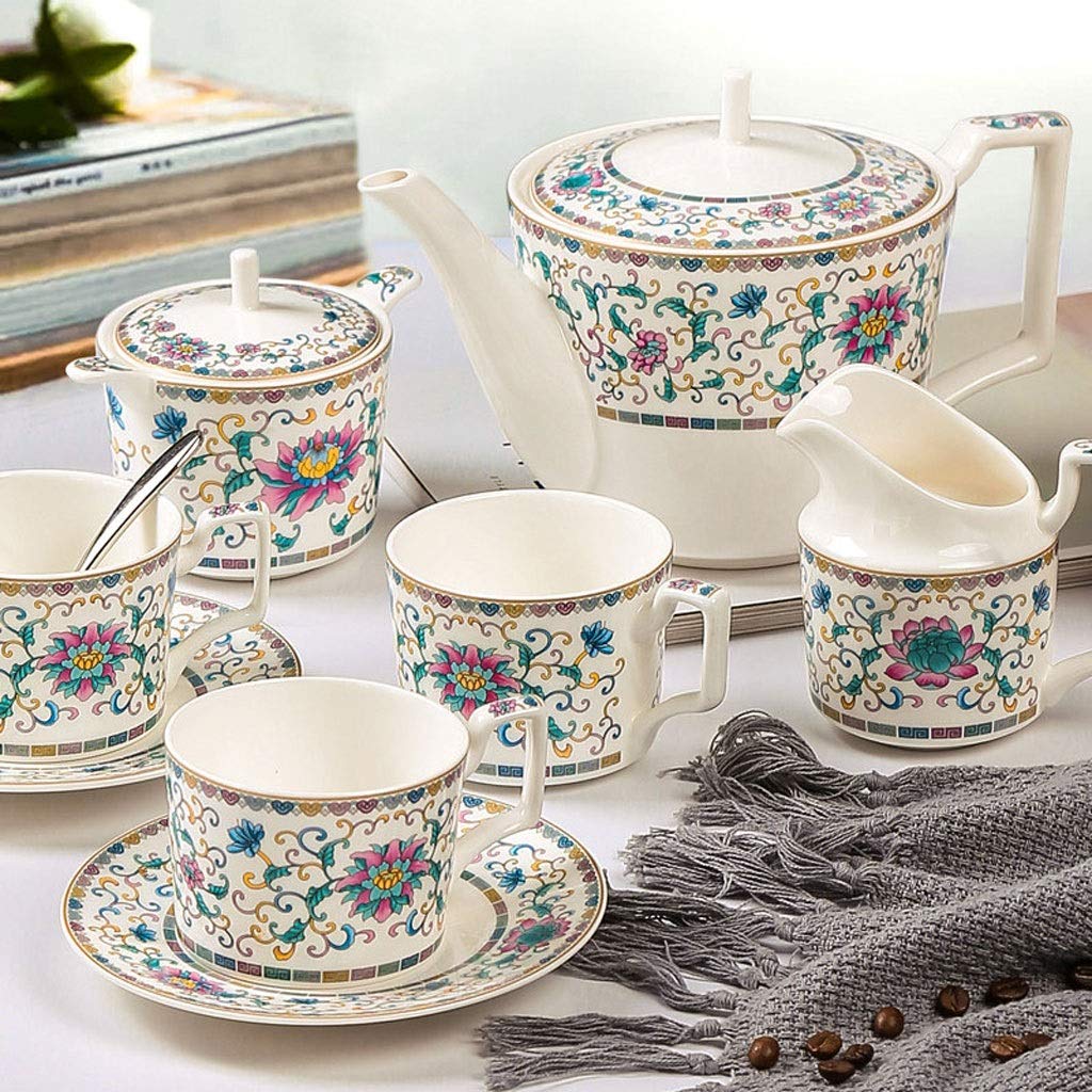 Filiżanka do kawy porcelana kostna filiżanka do kawy i spodek zestaw domowy popołudniowa herbata zestaw ceramiczny czajniczek czarna filiżanka do herbaty filiżanki do herbaty i kawy