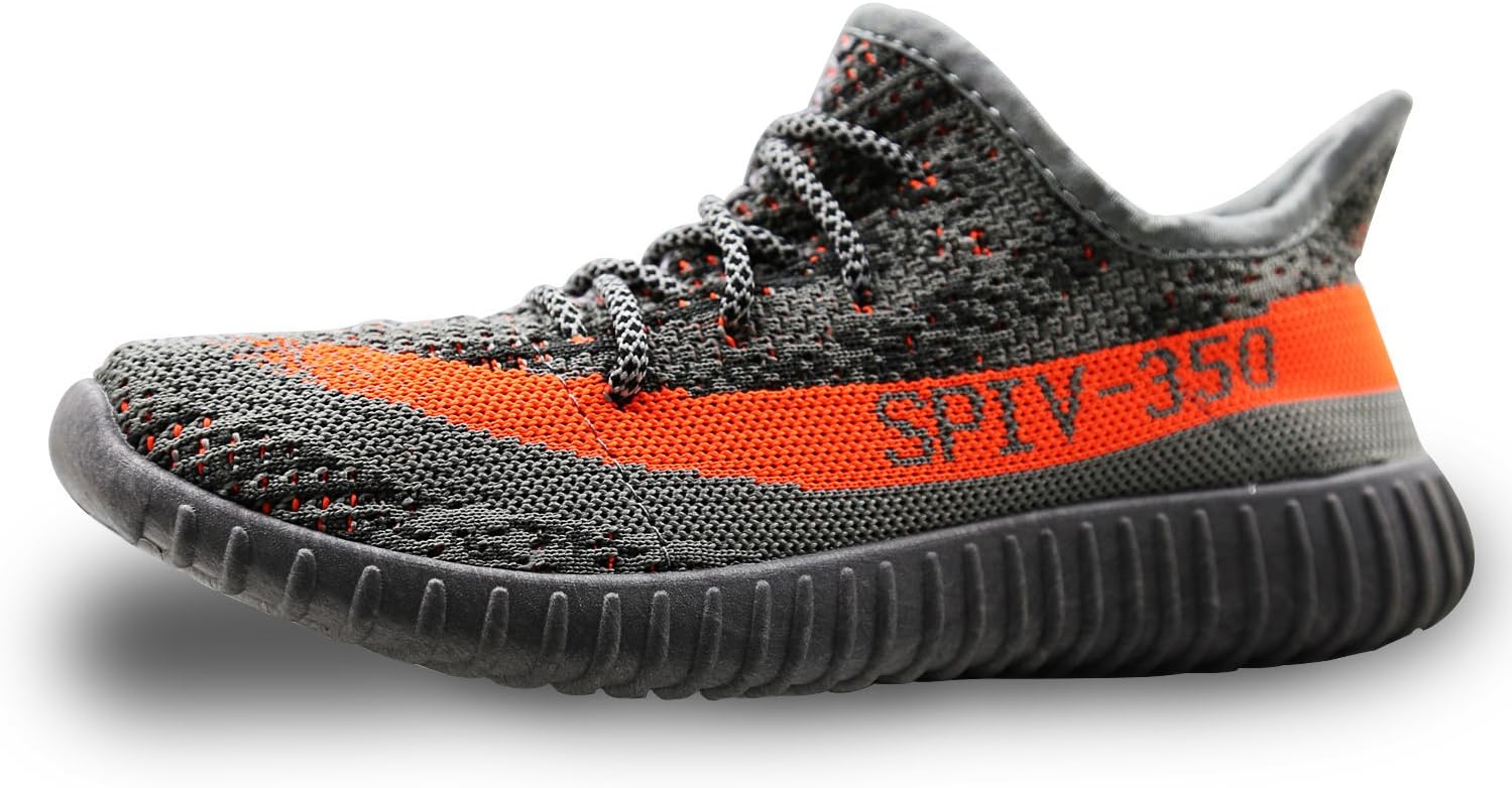 YEEZYM Fashion Lightweight Sneakers Unisex Shoes for Couple Men Women,Grey,39