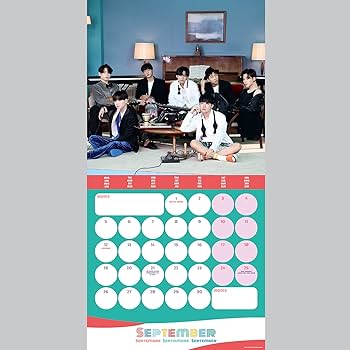 Amazon | The Official BTS Square Calendar 2022 | 輸入版