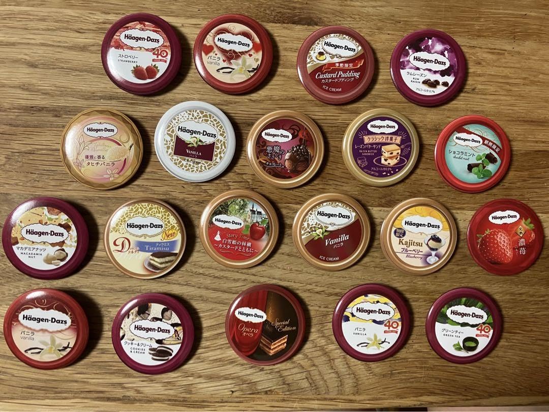 ハーゲンダッツオリジナルミニバッグ•缶バッジ ハーゲンダッツオリジナルミニバッグ•缶バッジ ハーゲンダッツ