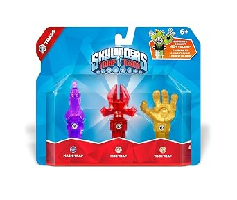 Skylanders Trap Team Triple Trap Pack Magic, Fire, Tech