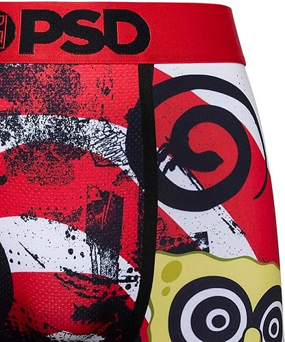 Miniatura 3 de PSD Calzoncillos tipo bóxer para hombre Bob Esponja, paquete de ropa interior de longitud estándar y individual, calzoncillos tipo bóxer