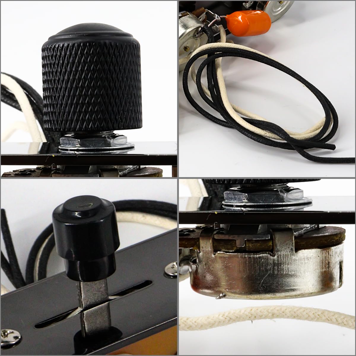 2X Manopole 'Interruttore Del Cablaggio Della Piastra Di Controllo Cablata Precablata Un 3 Vie Cromate Per Parti Di Chitarra Telecaster~p195725254 2X Manopole 'Interruttore Del Cablaggio Della Piastra Di Controllo Cablata Precablata Un 3 Vie Cromate Per Parti Di Chitarra Telecaster~p195725254