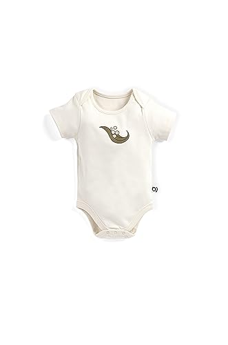 Image of Romper for baby lightweight, cushiony cotton fabric