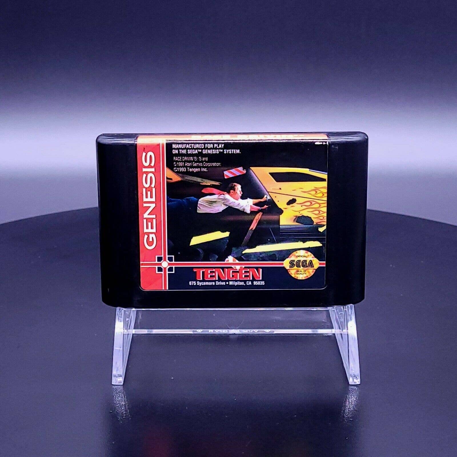 Race Drivin' - Sega Genesis - Very Good - Used Game