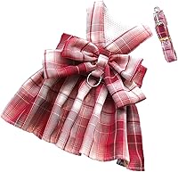 Vista 6 de Vestido morado para perro Chihuahua - Lindos vestidos para perras para ropa de cachorros pequeños - Ropa para mascotas hembras