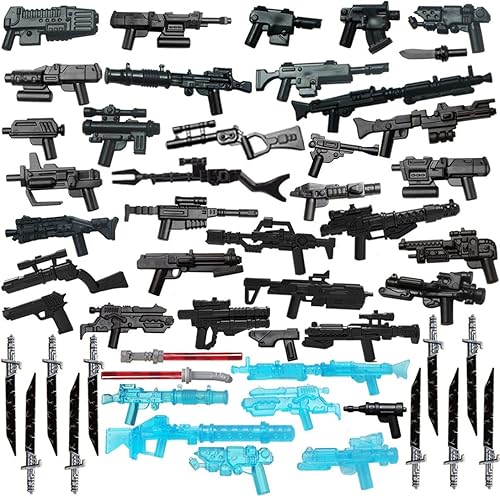 PHYNEDI Goshfun - Juego de 90 máscaras de casco de ciencia ficción, juego de accesorios de bloque de construcción de partículas pequeñas, compatible