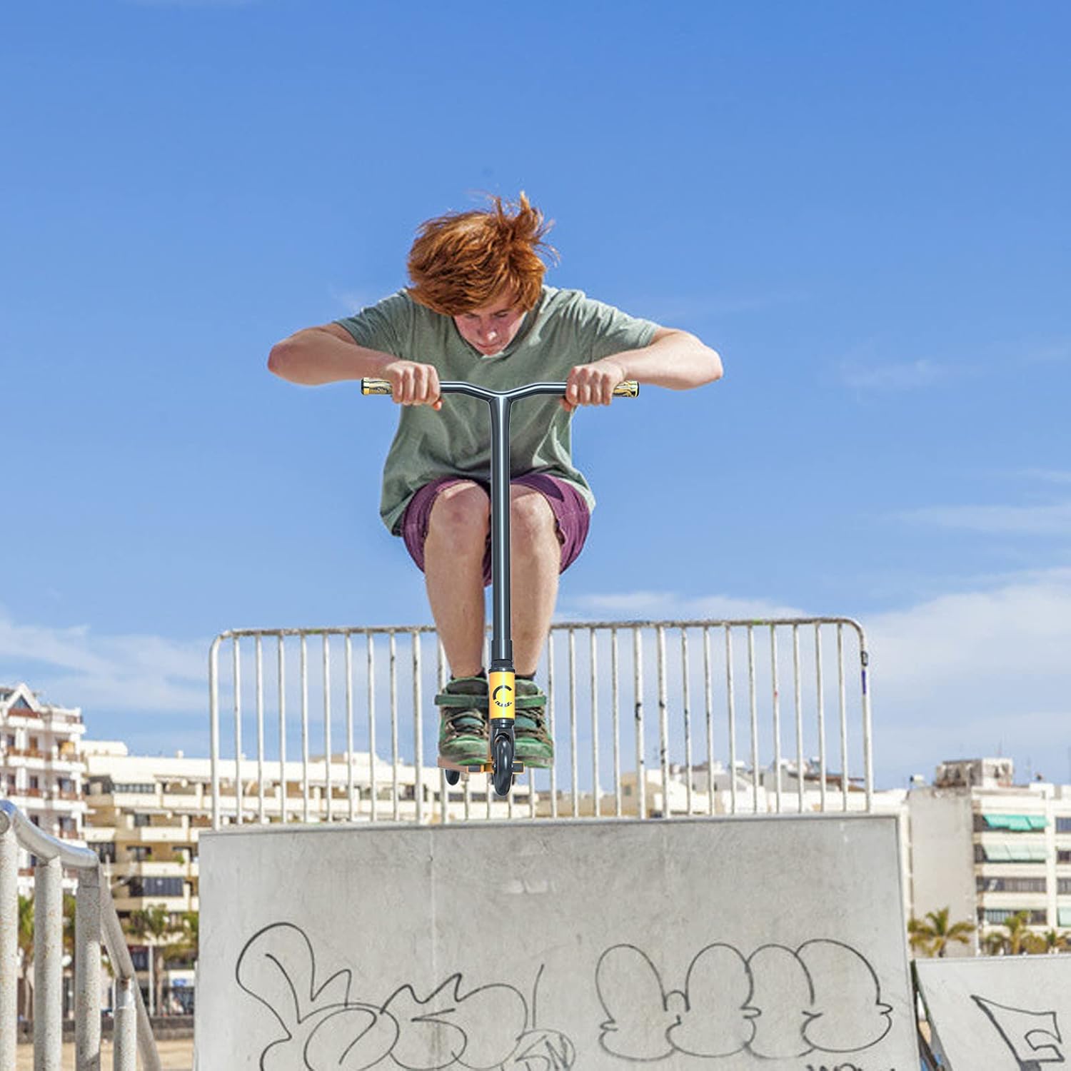 CREDO SPORT Pro Scooter Trick Scooter Stunt Scooter for Entry Level-Freestyle Kick Scooter for Kids,Teens,and 11+ Boys and Girls : Sports & Outdoors