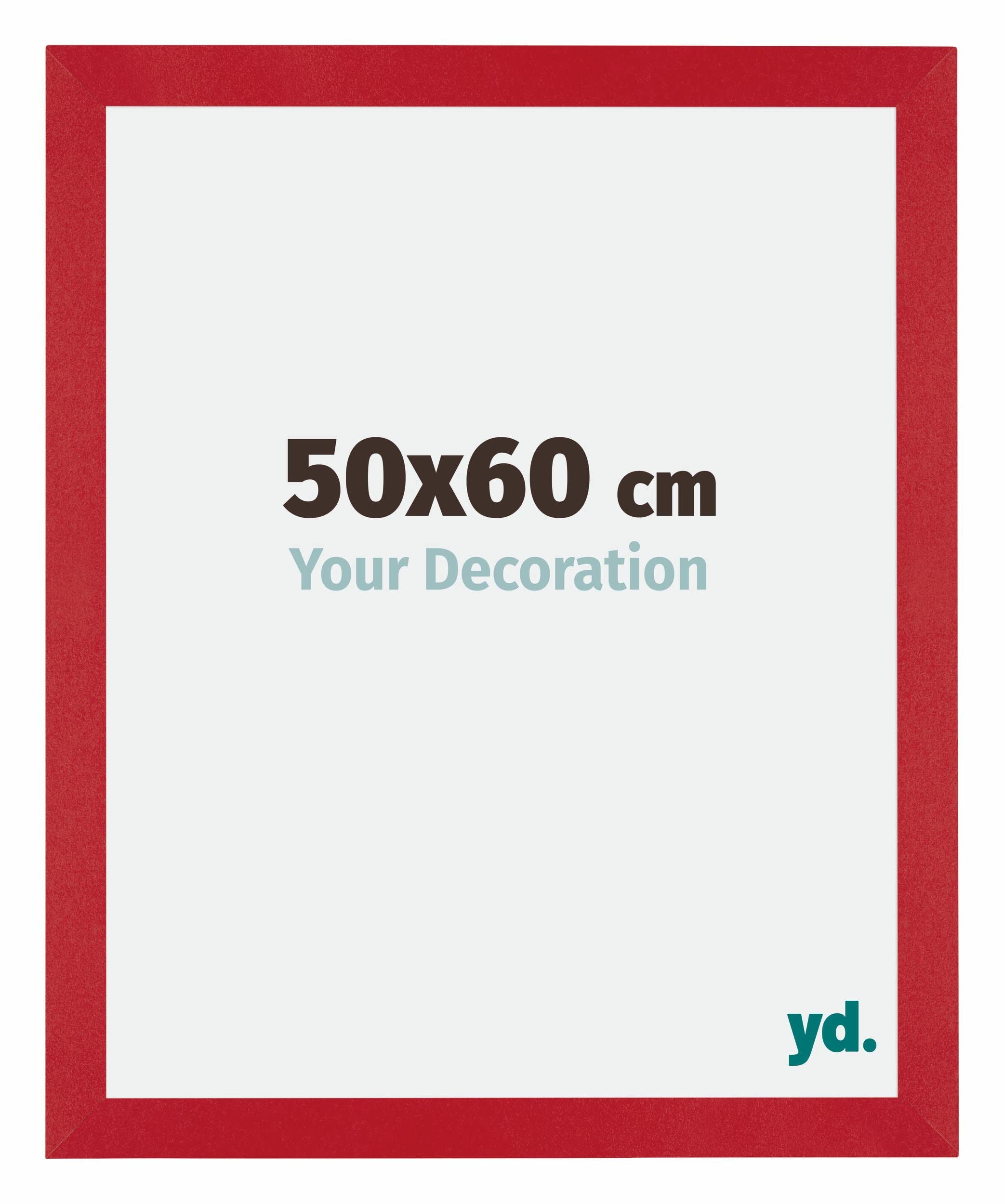 Your Decoration - Picture Frame 50x60 cm - Red - Decorative Wall Frame in MDF with Antireflection - Frame 50x60 - Mura โ image 1