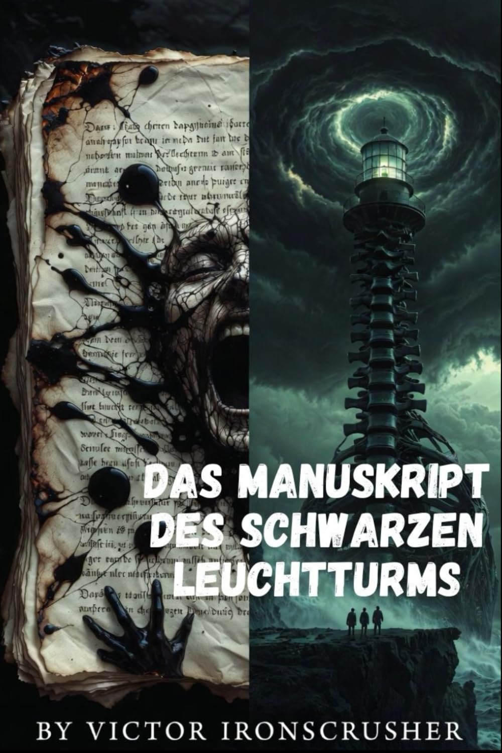 Das Manuskript des schwarzen Leuchtturms: A Symbolic Sci-Fi Mystery for Advanced German Learners (B2–C1 Level)