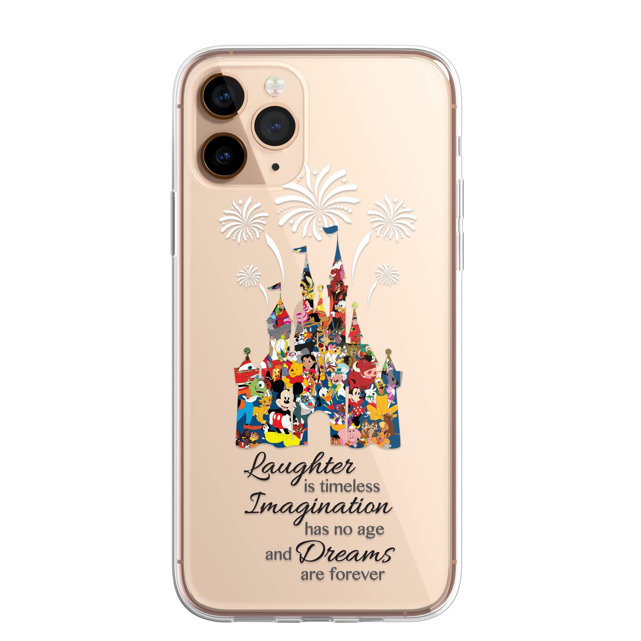 SmartGiftShop Cartoon Movie Character Fan Art CLEAR Flexible TPU Cover ...