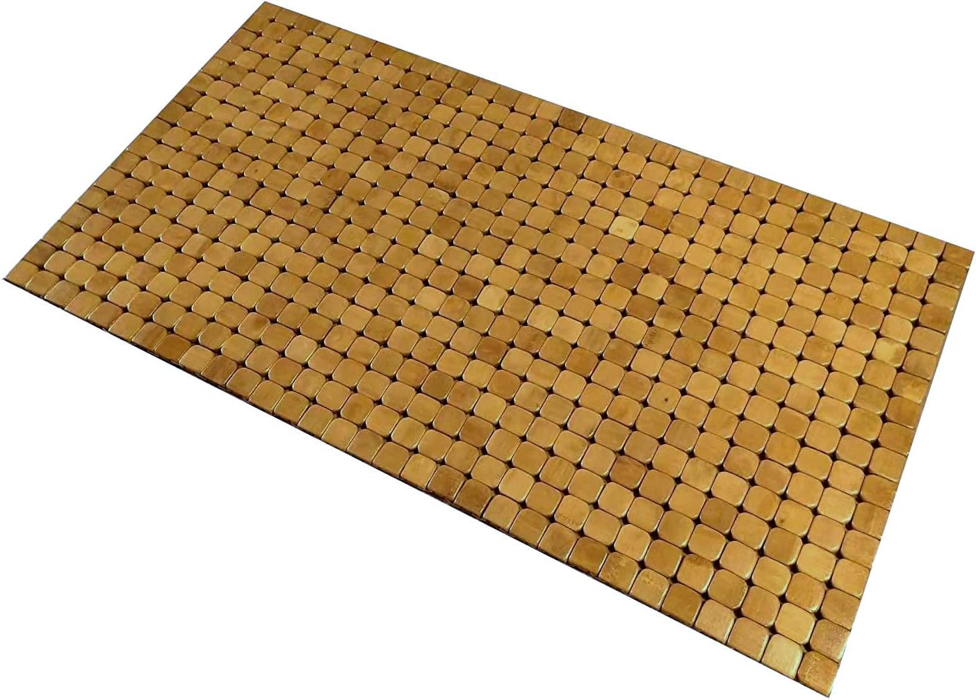 Bamboo Floor Mat for Bathroom Toilet Bedroom Kitchen Indoor Outdoor Doormat 80 X 45 CM