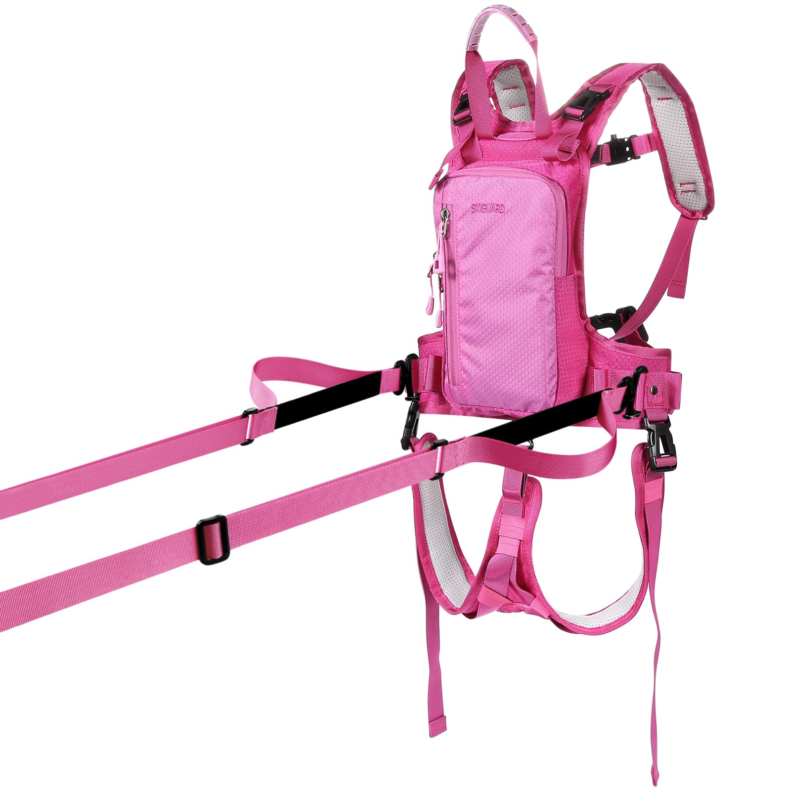 skiguard Ski Harness Trainer for Kids: Helping Toddler Learn to Ski with Support, Child Ski Harness with Backpack for Age 2-8