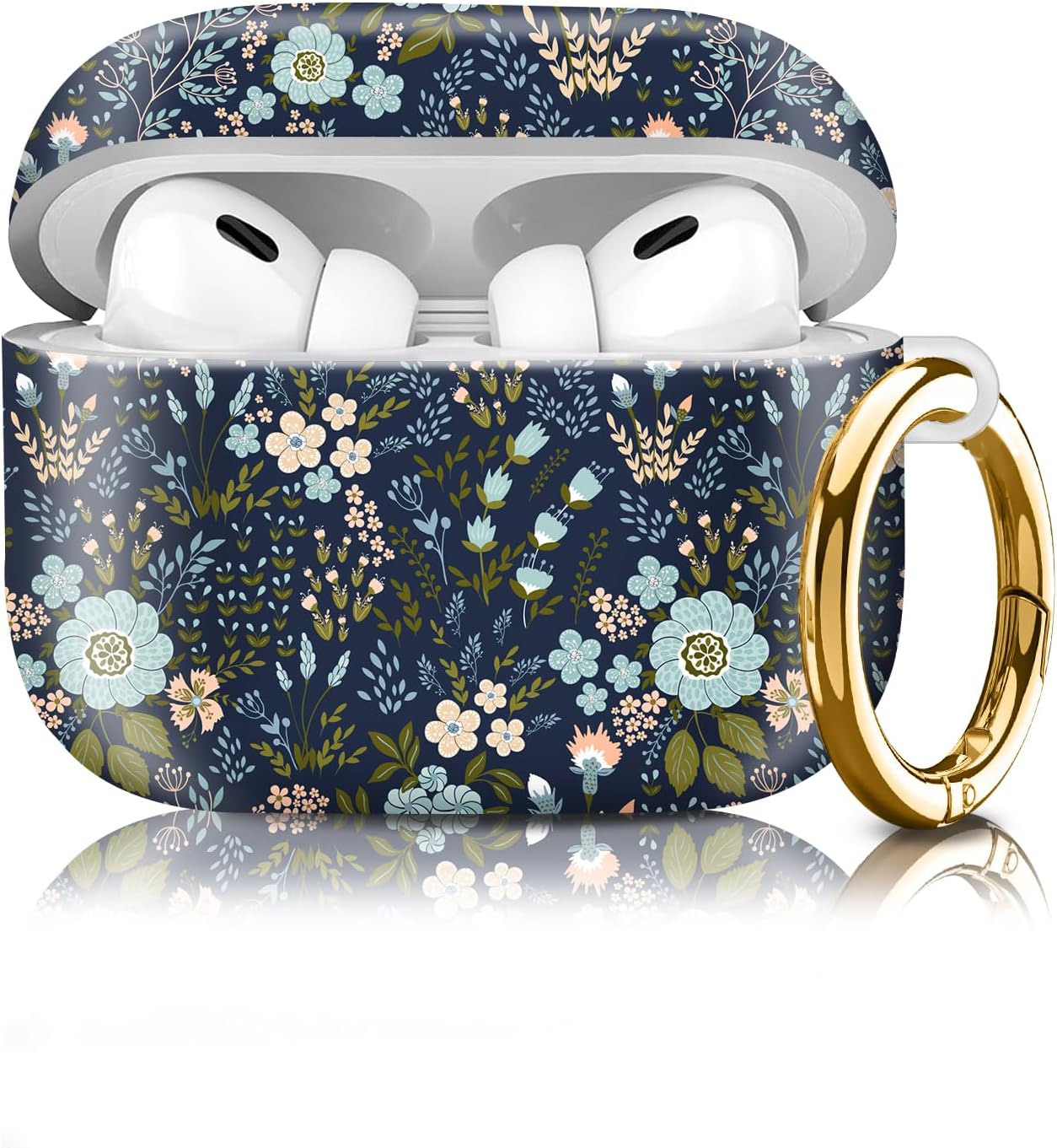 Retro Floral Plant AirPods Pro Case