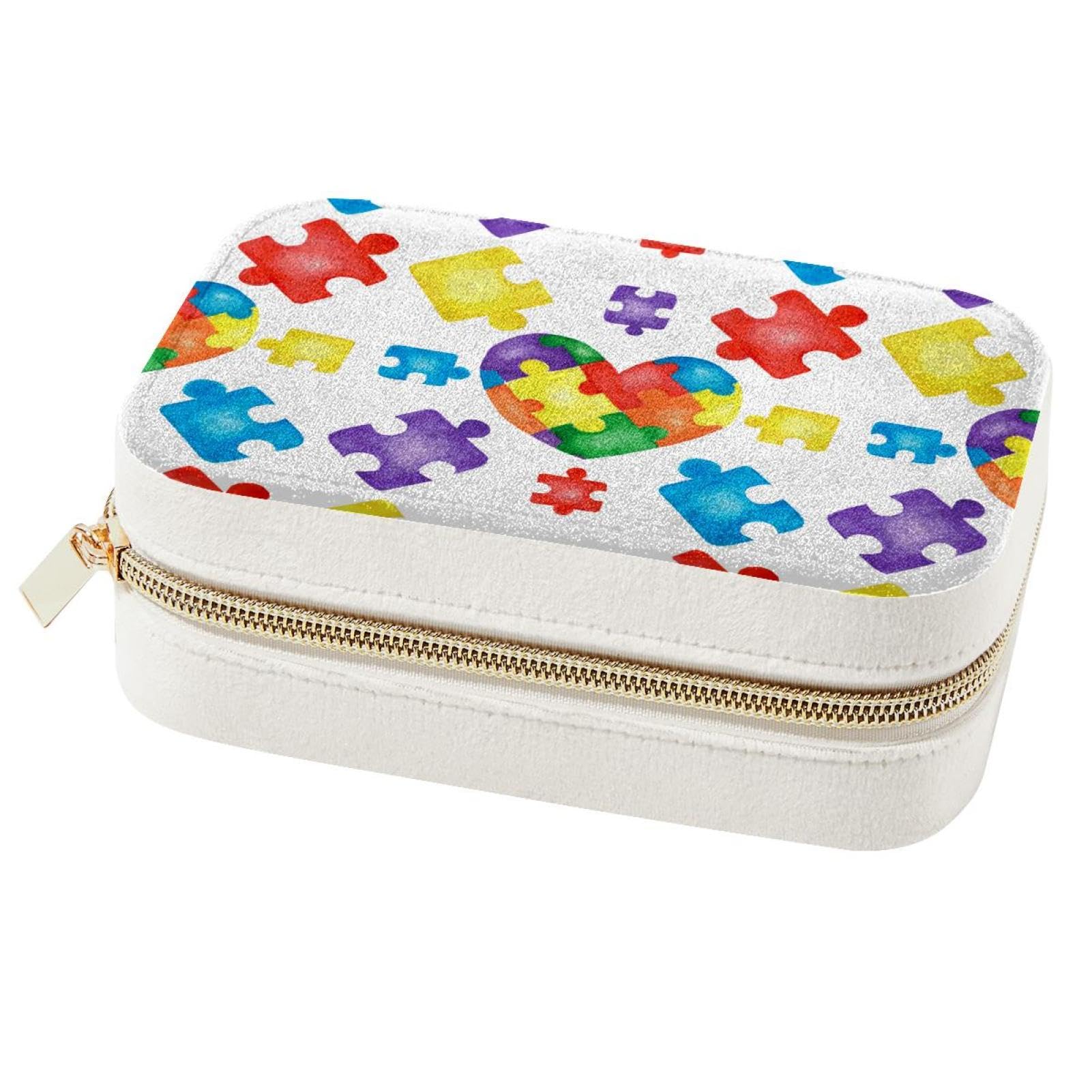 Boîte à bijoux en puzzle portable et compact pour ranger vos bagues et boucles